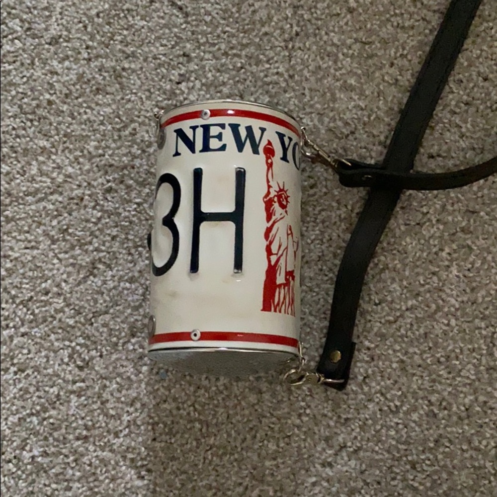 New York License Plate Purse